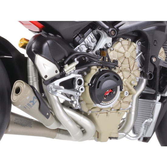 Tamiya 14143 , Ducati Superleggera V4 z zestawem wyścigowym 1:12